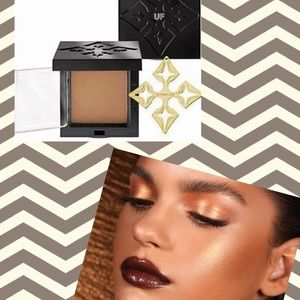 Fusion Beauty Baked Powder Bronzer Medium Tan Radiant, .27oz BNIB